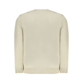 Beige Cotton Men Sweater